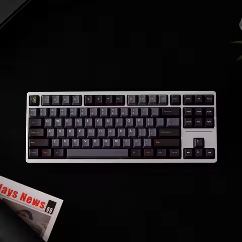 GMK Oblivion Coder Theme Keycaps Set 143Keys PBT Custom Keyboard Cap Cherry Profile Keycap for Mecha