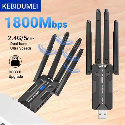 AX1800 WiFi 6 USB Adapter 2.4G/5Ghz Dual Band Wireless WiFi Receiver USB 3.0 Dongle Network Card Dri