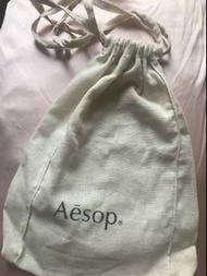 aesop bag 布袋 化妝袋 收納袋