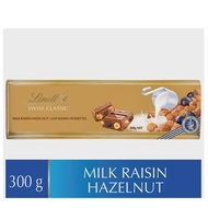 Lindt Swiss Classic, Creamy &amp; Smooth Milk Hazelnuts Chocolate Bar , 300g