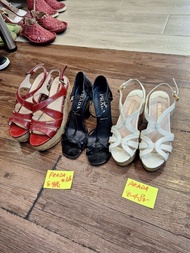 Prada vintage heels Sandals 拖鞋高踭鞋