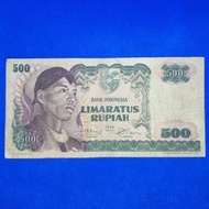 uang kuno indonesia pecahan 500 sudirman