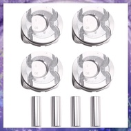[P K A M] 1Set/8Pcs 1.6L Pistons & Assembly 23041-2B602 for Accent Soul 2018-2021 230412B602