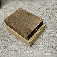 Stationery Storage Retro Multifunctional Art Pen Case Wooden Box Crossbody Painting Wooden Box Flip 