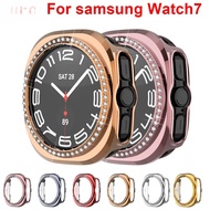 Smart Watch Accessories Bling Diamond PC Bumper For Galaxy Watch 9 8 7 Ultra 2024 2025 2026 Diamond 