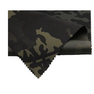 500D Nylon can be lifted MCBK Camouflage Fabric MULTICAM BLACK CORDURA Waterproof PU Coating