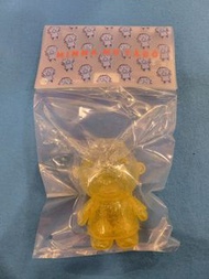 (只限交換) 用全新未開 Sanrio Unbox  Minna No Tabo 大口仔 大寶  限量 特別版 閃粉黃色 Figure 交換要 UNBOX SANRIO 黃色💛黑色🖤 FIGURE