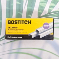 ลวดเย็บกระดาษ บี8 1/4 Inch B8 Power Crown Premium Staples (Bostitch®)