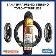 Tire 70/90-17 Tubeless Motorcycle Tire 70 90 17 Aspira Premio Terreno 70/90-17