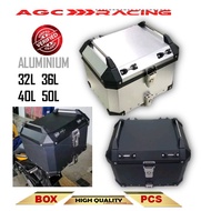ALUMINIUM TOP BOX MOTORCYCLE 32L 36L 40L 50L
