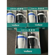 bag of 2 Reduce Cold1 Vacuum Cups 24oz 710ml Handle with Straw to Keep Cool 24H