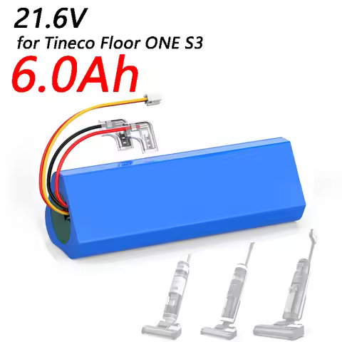 100% Original 6000mAh For Tineco FLOOR ONE 1.0 FW25M-01 FW25W-01 FW09010ECN HF10E-01 HF20E-01 S3-01 