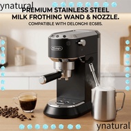 YNATURAL Steam Wand Tip, Stainless Steel Multiple Holes Coffee Maker Steam Nozzle, Professional Enha