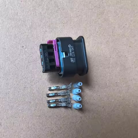 4 Pin/Way Female Pressure Sensor Connector Electric Tailgate Plug For VW Audi A1 A3 A4 A5 A6 A7 4H09