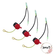 JONY 3Pcs Engine On  Stop Switch, 36100-ZE1-015 36100-883-005 GX160 Low Oil Alert Sensor, Smooth 361