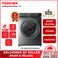 [DELIVERED BY SELLER] Toshiba TW-BK105GF4M 9.5KG Inverter Front Load Fully Auto Washing Machine Ultr