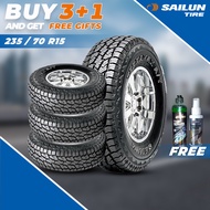 Sailun Tire Terramax A/T 235/75 R15 BSW 109S Bundle Buy 3 + 1 For On &amp; Off Road SUV Pickups Vans