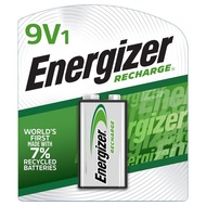 ENERGIZER RECHARGE POWER PLUS size 9v 9V 9 volts rechargable battery