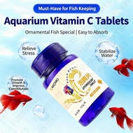 Tablet Effervescent Vitamin C Khusus Akuarium 水族VC泡腾片 VC Effervescent Tablets Stress Relief Vitality