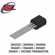 2N2222 2N3904 2N3906 2N4401 2N4403 TRANSISTOR 2N5401 2N5551 2N7000 ELECTRONIC COMPONENT