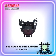 Yamaha LC135 V2-V7 Battery Box 55C-F177G-00 | Kotak Bateri Original | Untuk Yamaha LC135 Version 2 h