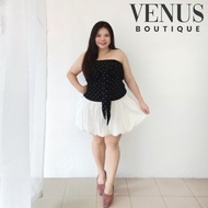 🌸READY STOCK🌸P584 Plus Size Bubble Skort 🤍P584 大码女装现货大码花苞裤裙 🤍