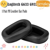 TAMAKO EarPads Soft Foam Headphone Cushion for Logitech G633 G933