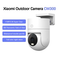 Xiaomi กล้องกลางแจ้ง PTZ camera CW400/CW300 วัตต์ HD จอภาพ Night Vision แบบเต็มสี กล้องคุณภาพของภาพ 