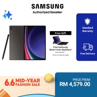 Samsung Galaxy Tab S9+ WiFi with Book Cover Keyboard, AI Tablet, Android Tablet, 12.4" Dynamic AMOLED 2X, with S Pen