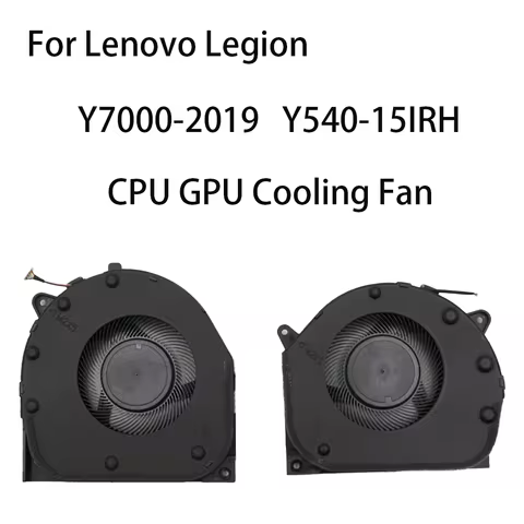 Original CPU GPU Cooling Fan For Lenovo Legion Y7000-2019 Y540-15IRH FRU 5F10S13886