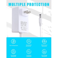 12V Power Cord Replacement for 4moms mamaRoo 2/4, Charger for Rockaroo Baby Swing, 10FT Power Adapte