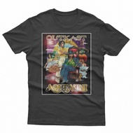 Men's cotton T-shirt Outkast Aquemini Collage Shirt Men Women Unisex Style T-shirt Tee Tshirt 4XL , 