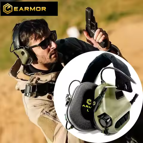 EARMOR-M31 MOD4 genuine shooting noise reduction earmuffs airgun shooting hearing protector NRR 22dB
