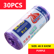 🇸🇬 30pcs Disposable Garbage Bag Roll With Handle | For Home Household Kitchen Bedroom Bathroom Toile