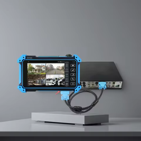 WANGLU Upgraded 8K IPC-5100C Plus IP Camera Tester 8MP IP CVI TVI AHD Analog Camera Tester VGA & 4K 