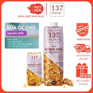 137 Degrees Pure Walnut Milk 1L Box