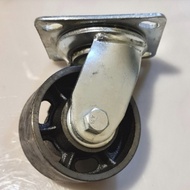 Heavy Duty Iron Wheels 4 inch Swivel / Swivel / Live