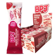 BPJ BPJ Crunchy Protein Bar (55g x12) - Strawberry Yogurt