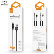 MCDODO auto cut off cable A BRAND Type-C Micro Usb Android Auto Disconnect power off Charging Data U