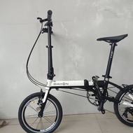 sepeda lipat dahon k3 bekas 14inc second