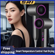 High-speed Hair Dryer Negative Ionic Fast Drying Ionic Hair Dryer with Styling Nozzle