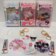 Sanrio DIY Goo Card Keychain Pendant Sticker Goo Card Puzzle Keychain Sticker Set Goo Plate High-val