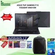 NOTEBOOK (โน้ตบุ๊ค) ASUS TUF GAMING F15 FX506HF-HN014W (GRAPHITE BLACK) I5-11400H/RAM 8GB/SSD 512GB/FHD/15.6/144Hz