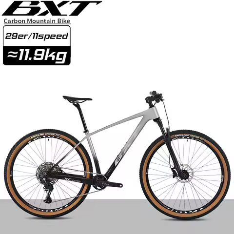 BXT 29er Mountain Bike T1000 Carbon Fiber Boost Frame CUES 11 Speed ​​Racing Mountain Bikes For Adul