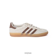 ADIDAS GAZELLE INDOOR W Straw Brown Suede Retro Woven Caramel Sole German Training Shoes Casual Wome
