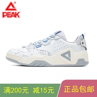 Peak Guochuang Super Summer Men's Shoes 2024 Leather Surface Sneakers Peak Casual Shoes Men's Thick 