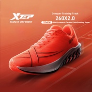 【NEW!】XTEP 260X 2.0 Running Shoes Multi-scene Carbon Plate Mesh Breathable Racing Sports