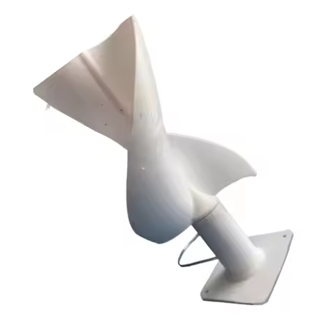 B97A-Generator Model 10W Micro Vertical Spiral Wind Generator For Scientific Experiments