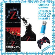 World War Z GOTY Edition PC GAME Offline ( PLUG & PLAY Or need to install ) & digital game data down