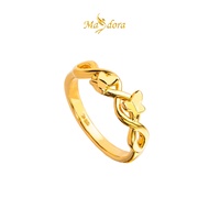 MASDORA 999 Gold Ring Rings Cincin Emas ~ Twisted Butterfly (EMAS 999/24K)
